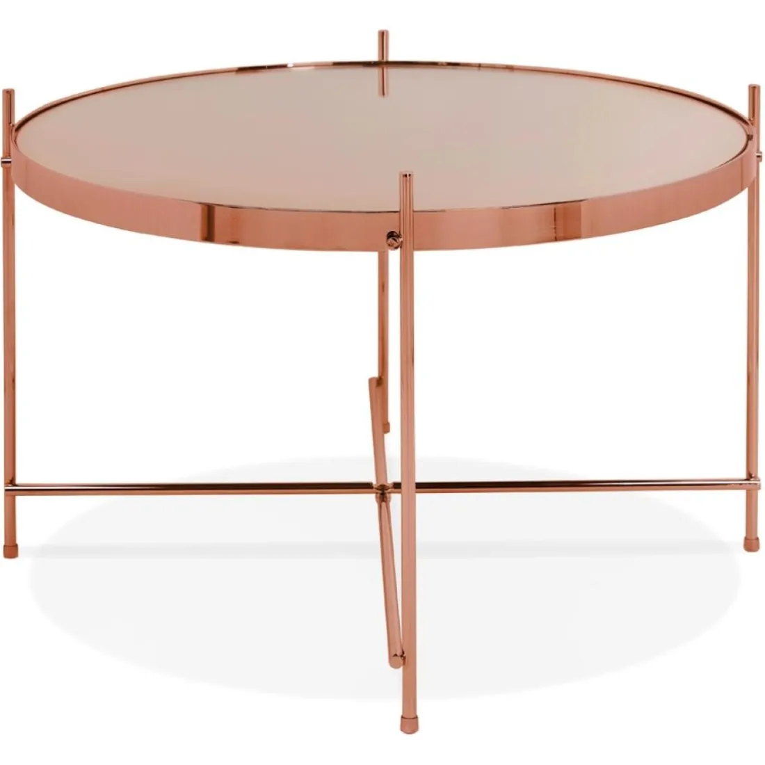Table basse 'KOLOS MEDIUM' couleur cuivre