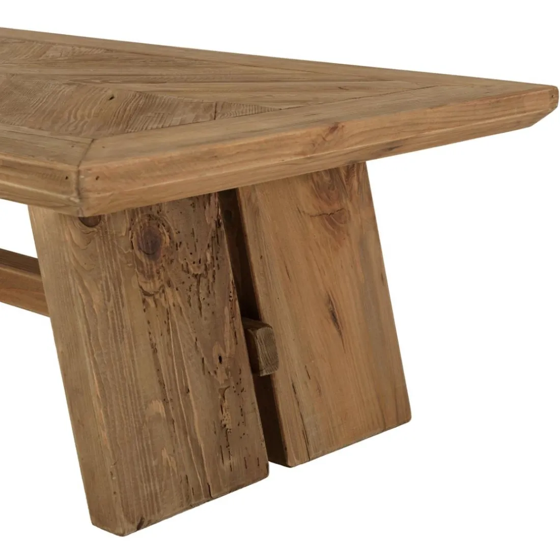 Table basse rectangulaire bois pin recyclé SANDY