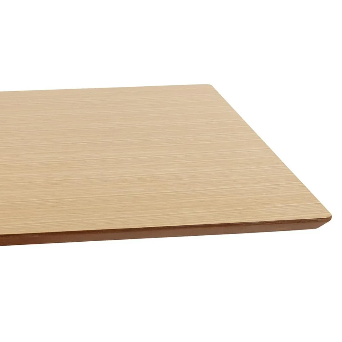 Table bureau design 'MAMBO' en bois finition naturelle
