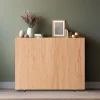 Table console extensible Nefertiti Chêne clair