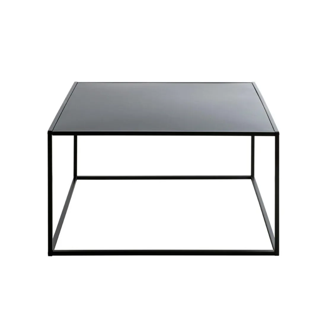 table d'appoint en métal laqué