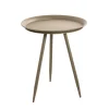 Table d'appoint en métal vert modèle maxi