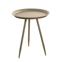 Table d'appoint en métal vert modèle maxi
