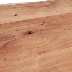 Table de bar haute 'RAFA' en bois massif et métal