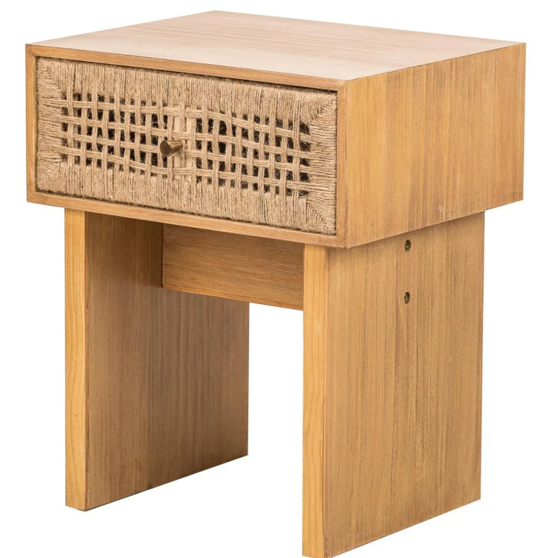 Table de Chevet Nuit Appoint Scandinave en Bois