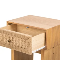 Table de Chevet Nuit Appoint Scandinave en Bois