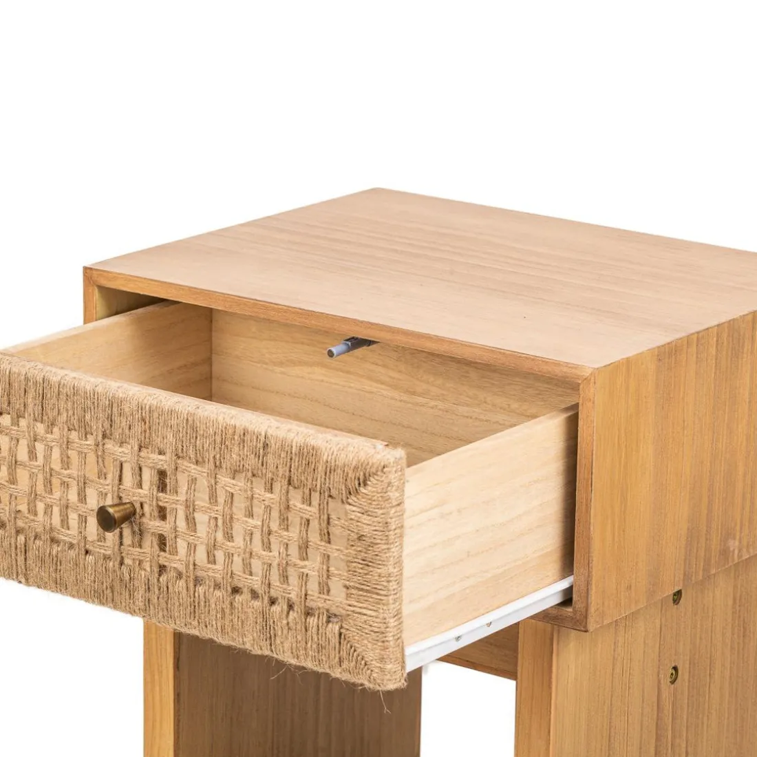 Table de Chevet Nuit Appoint Scandinave en Bois