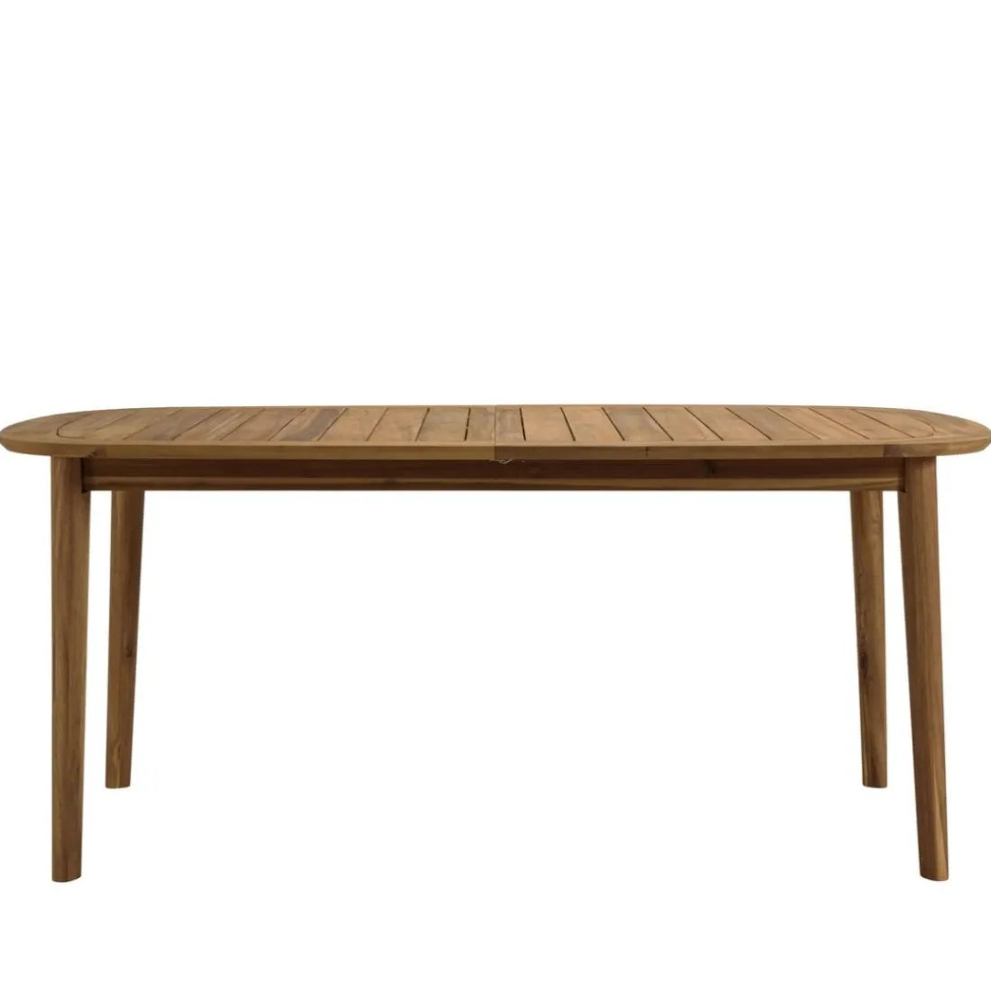 Table de jardin extensible en acacia huilé