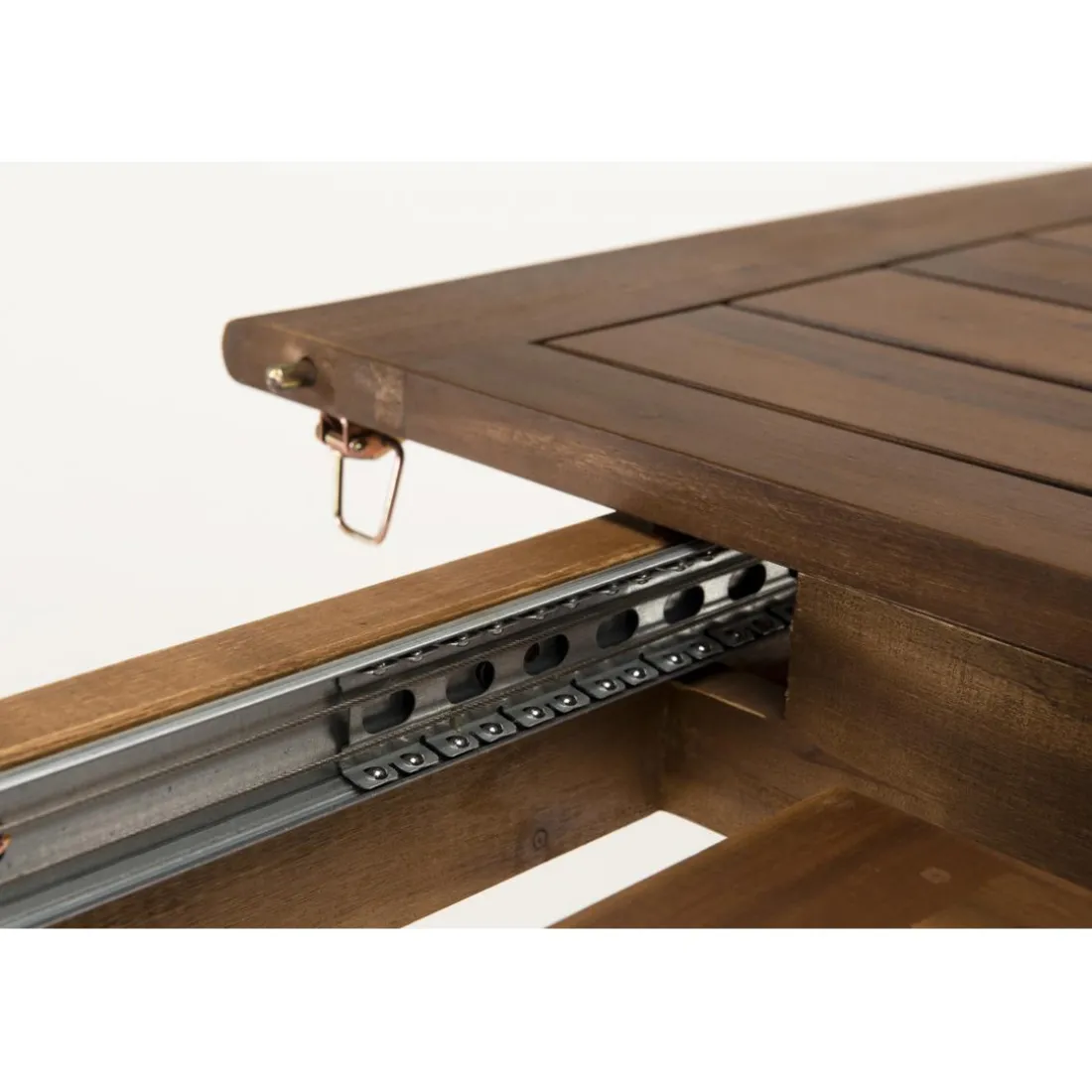 Table de jardin VICTOIRE 8/10 personnes - extensible 180/240x100 cm en bois Acacia