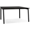 Table de réunion ou bureau bench noir 'AMADEUS SQUARE'