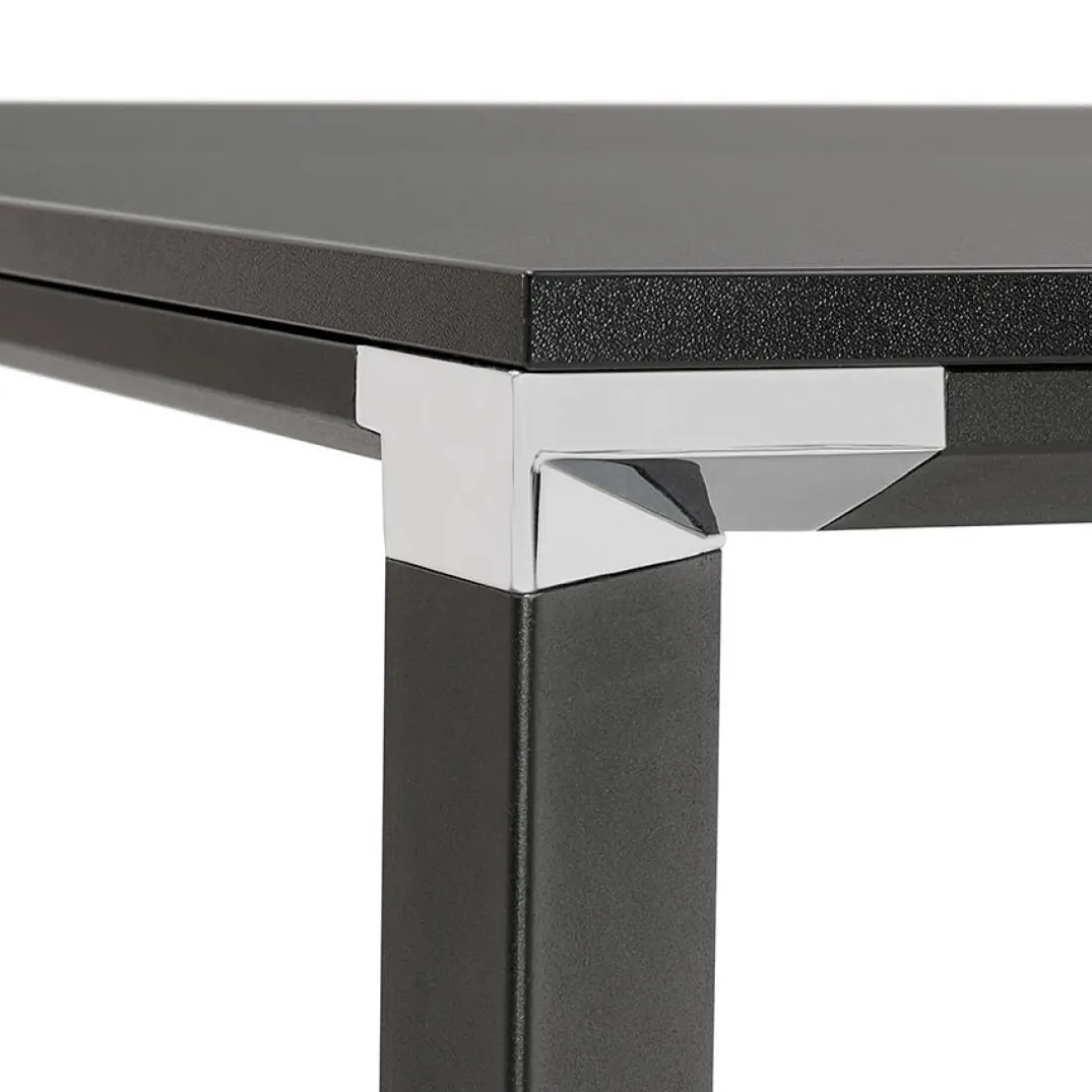 Table de réunion ou bureau bench noir