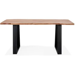 Table De Salle à Manger Naturel Design MORI TABLE Style Scandinave 160 cm