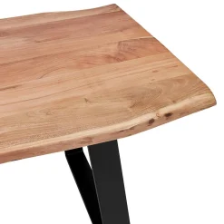Table De Salle à Manger Naturel Design MORI TABLE Style Scandinave 160 cm