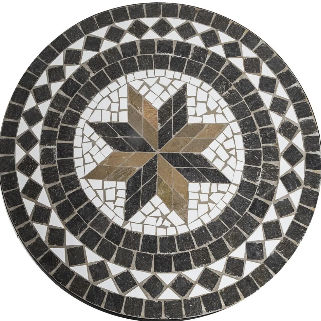 Table Dîner Ronde Mosaïque KIPOS