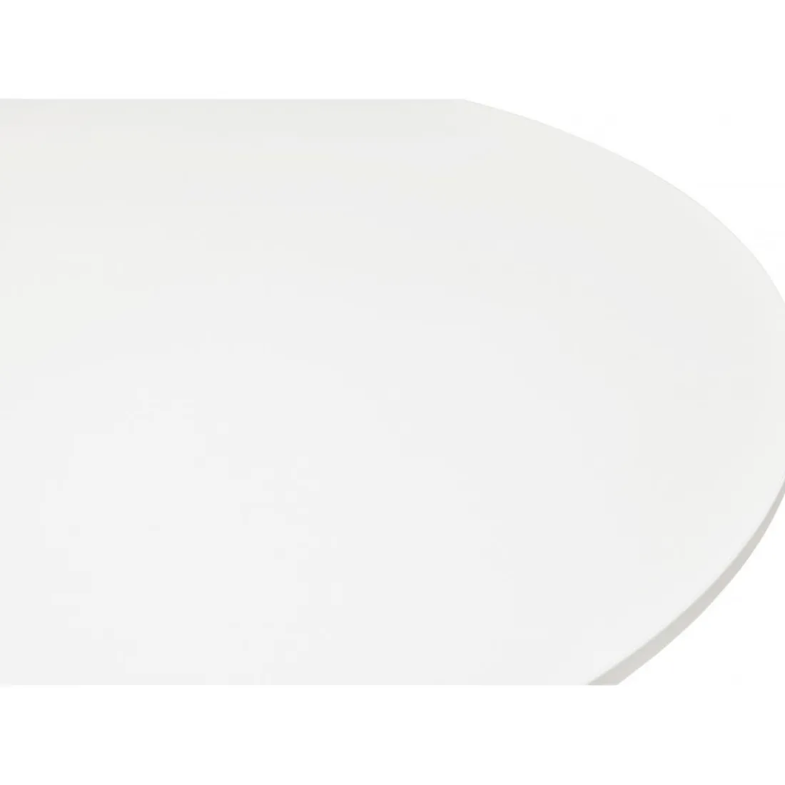 Table en bois ronde blanche EMMA