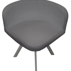 Table Et Chaises 90 Gris CHESS