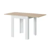 Table extensible système d'ouverture en livre