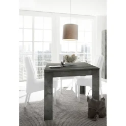 Table extensible 180x90cm URBINO oxyde