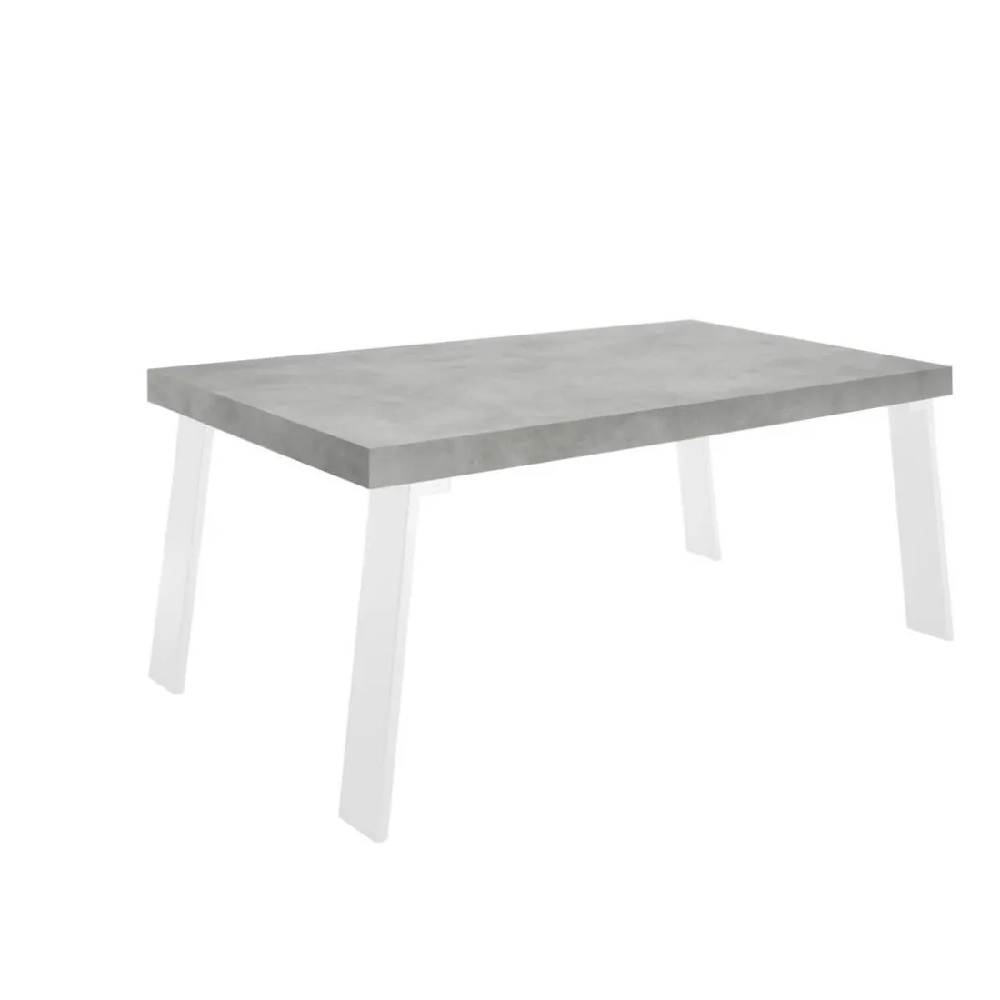 Table fixe PALMA avec pieds en fer