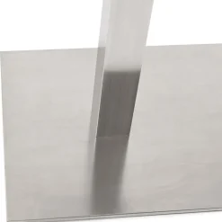 Table haute design 'MAMBO BAR' noire avec pied en métal