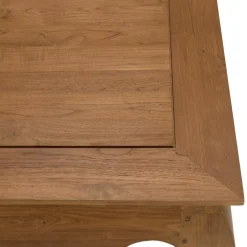 Table opium en bois de teck recyclé massif SIXTINE