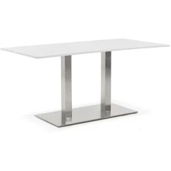 Table ou bureau design 'DENVER' blanc
