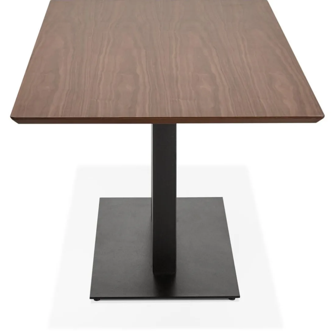 Table ou bureau design en bois finition Noyer 'ZUMBA'