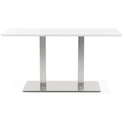 Table ou bureau design 'MAMBO' blanc