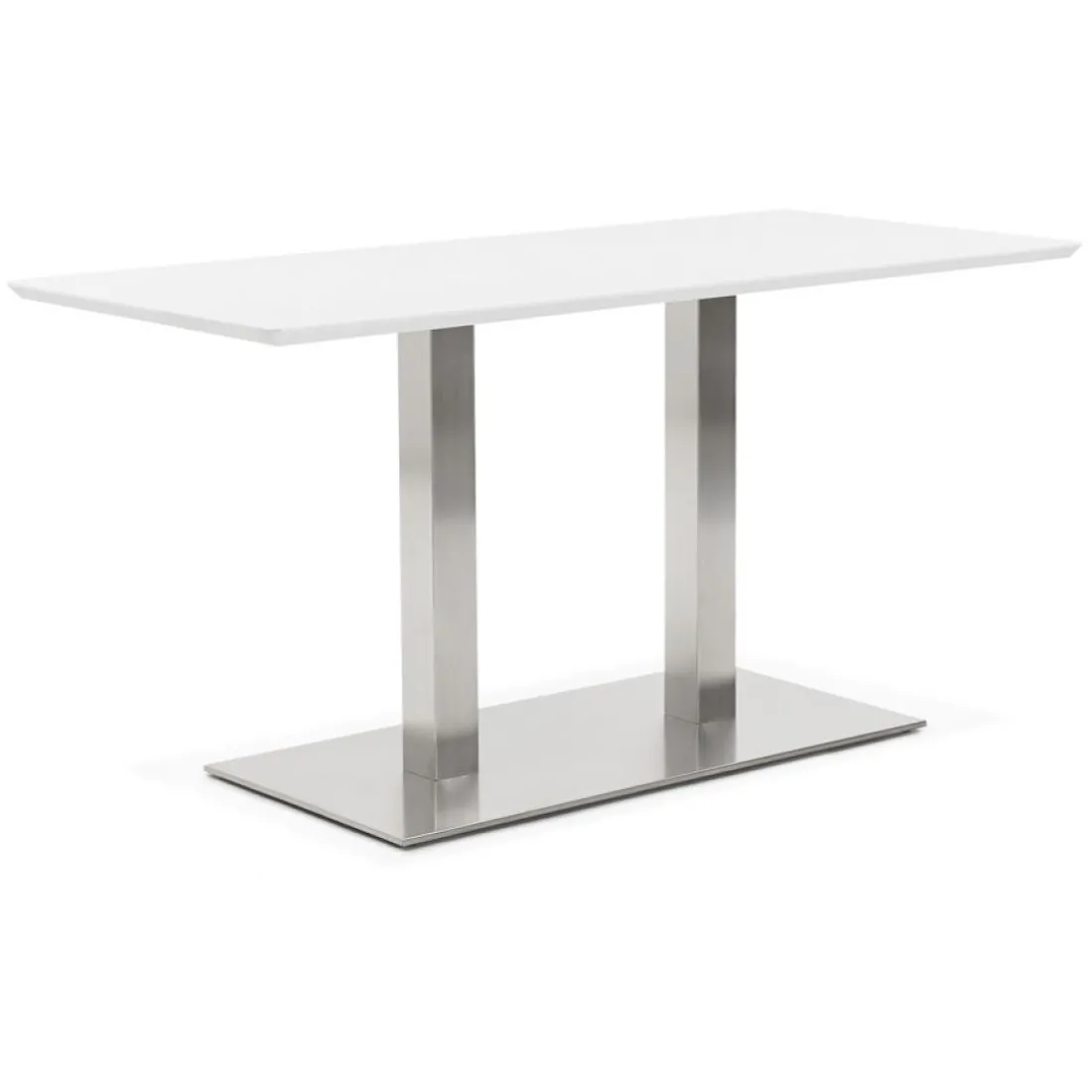 Table ou bureau design 'MAMBO' blanc