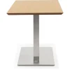 Table ou bureau design 'MAMBO' en bois finition naturelle