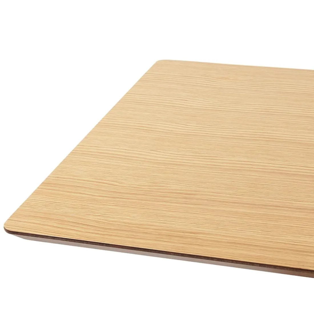 Table ou bureau design 'MAMBO' en bois finition naturelle