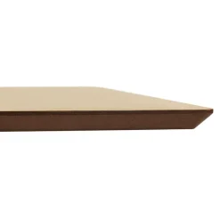 Table ou bureau design 'MAMBO' en bois finition naturelle