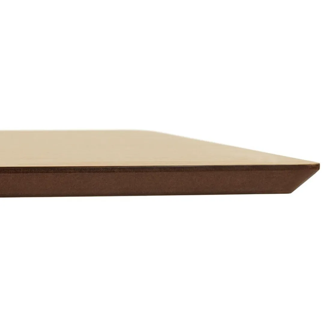 Table ou bureau design 'MAMBO' en bois finition naturelle