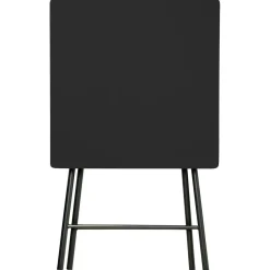 Table pliante 2 places noir