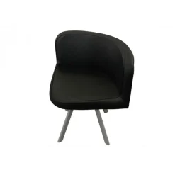 Table Repas avec 4 Chaises Rouge et Noir ELVIS
