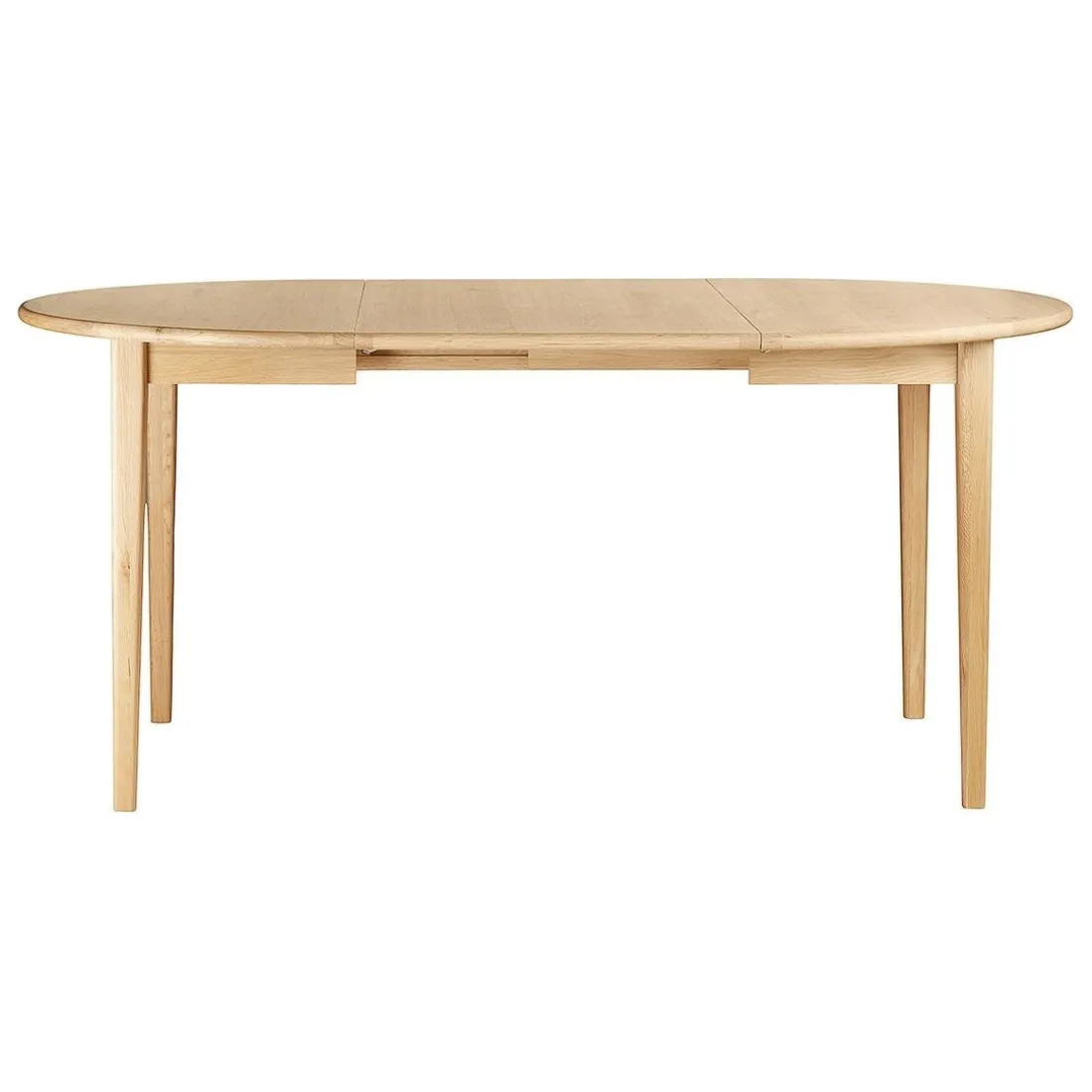 Table repas 110cm avec allonge chêne naturel