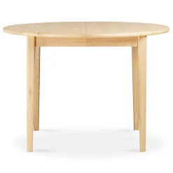 Table repas 110cm avec allonge chêne naturel