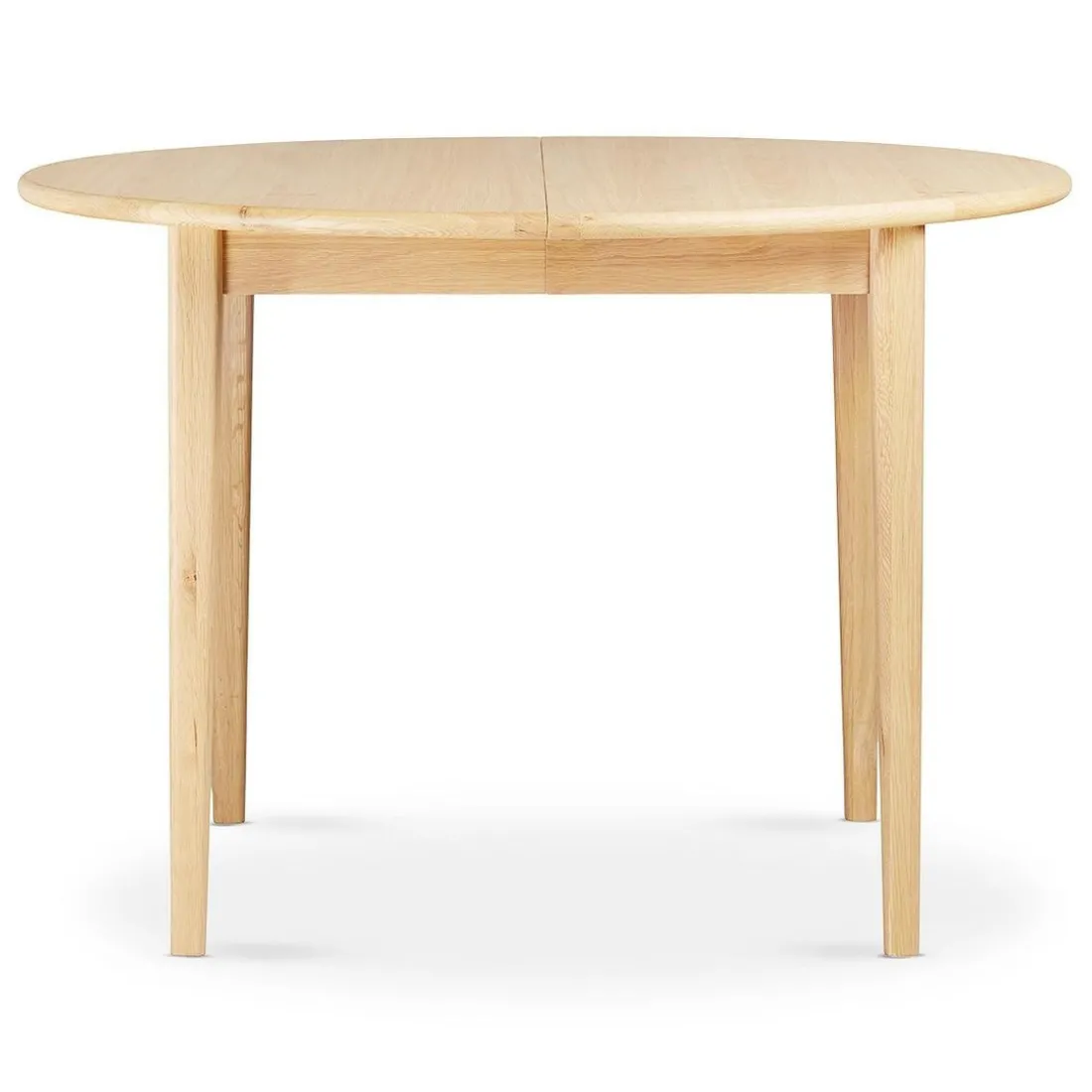Table repas 110cm avec allonge chêne naturel