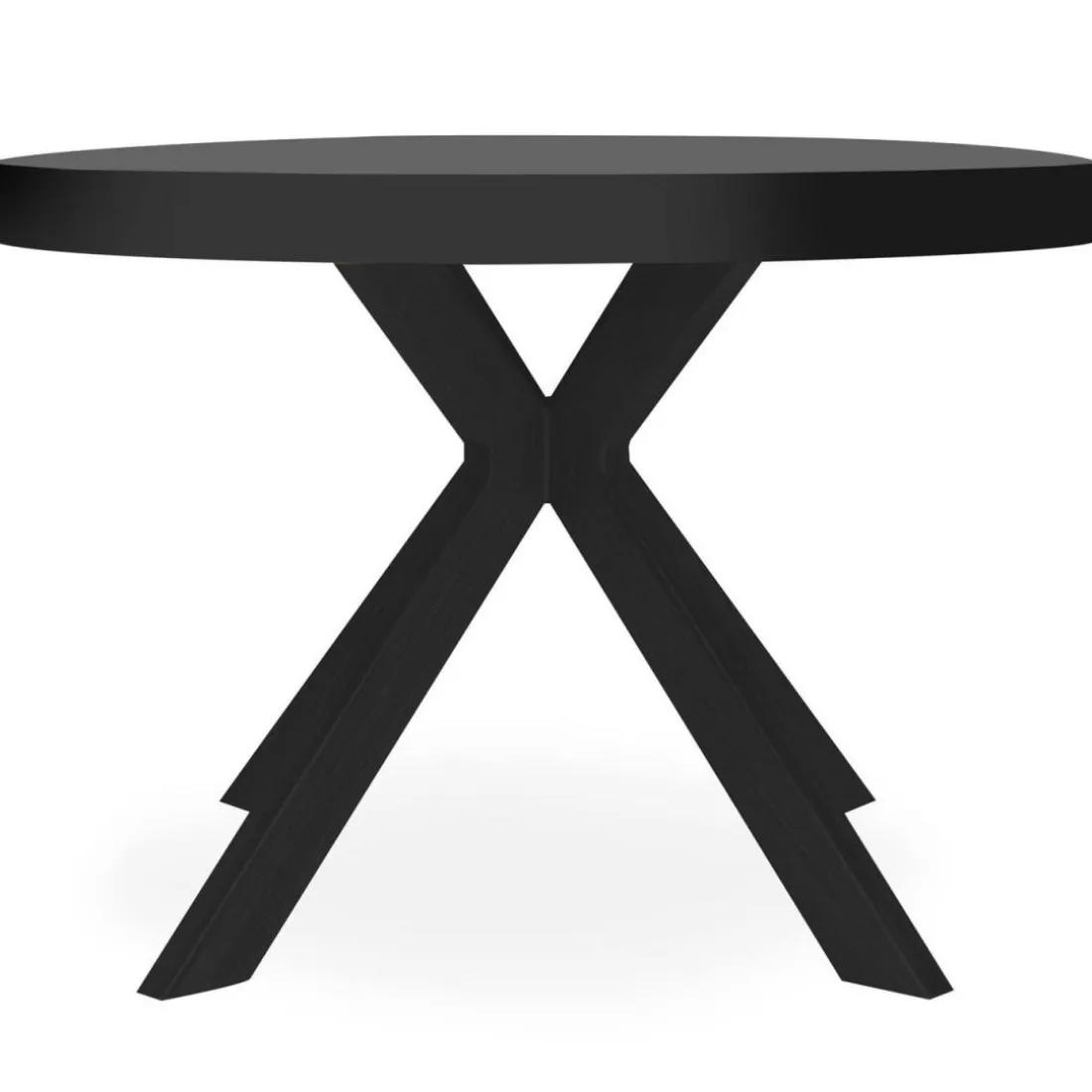 Table ronde extensible Myriade All Black