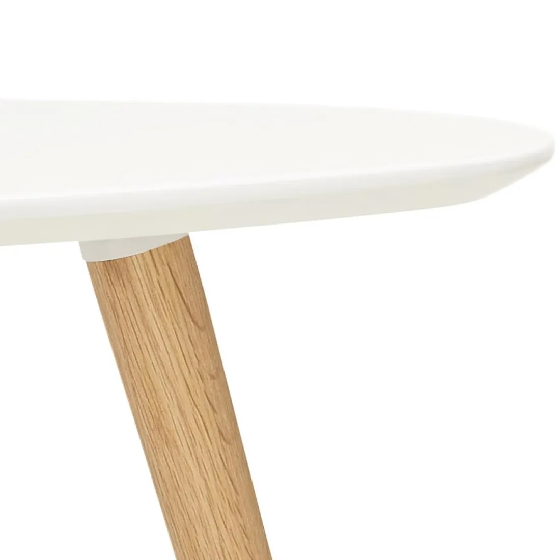 Tables gigognes design 'TETRYS' blanches