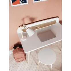 Tabouret blanc FIRMIANA