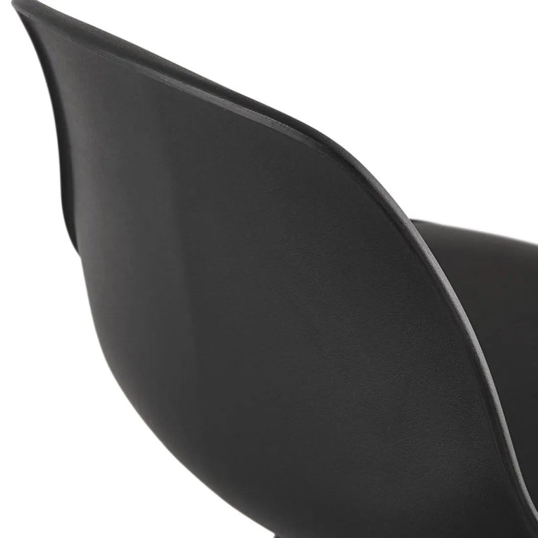 Tabouret de bar design 'MISTIK' noir