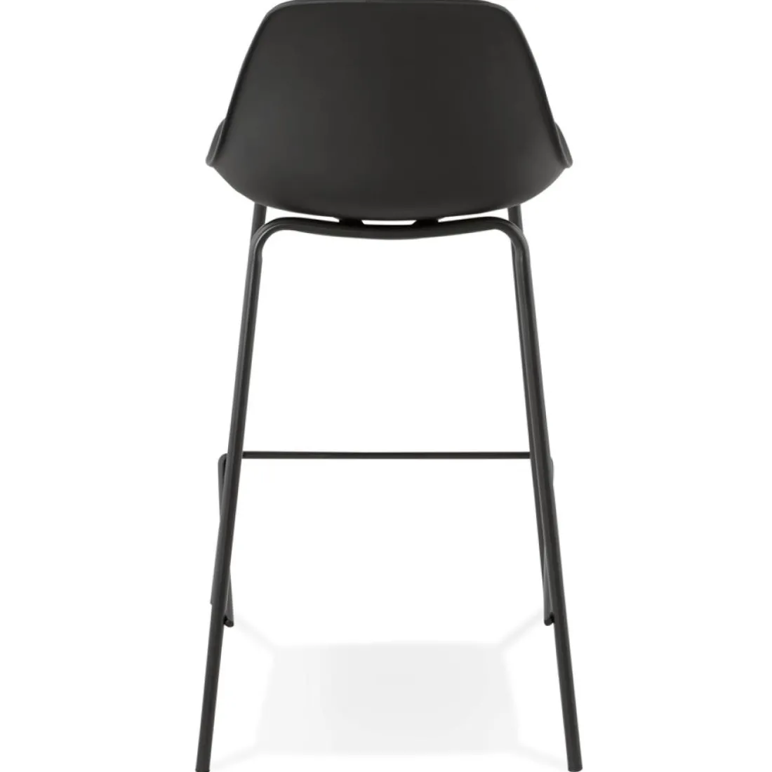 Tabouret snack mi-hauteur 'COOKIE MINI' noir style industriel