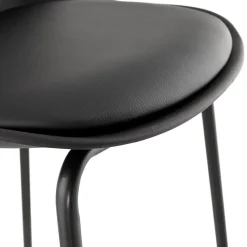 Tabouret snack mi-hauteur 'COOKIE MINI' noir style industriel