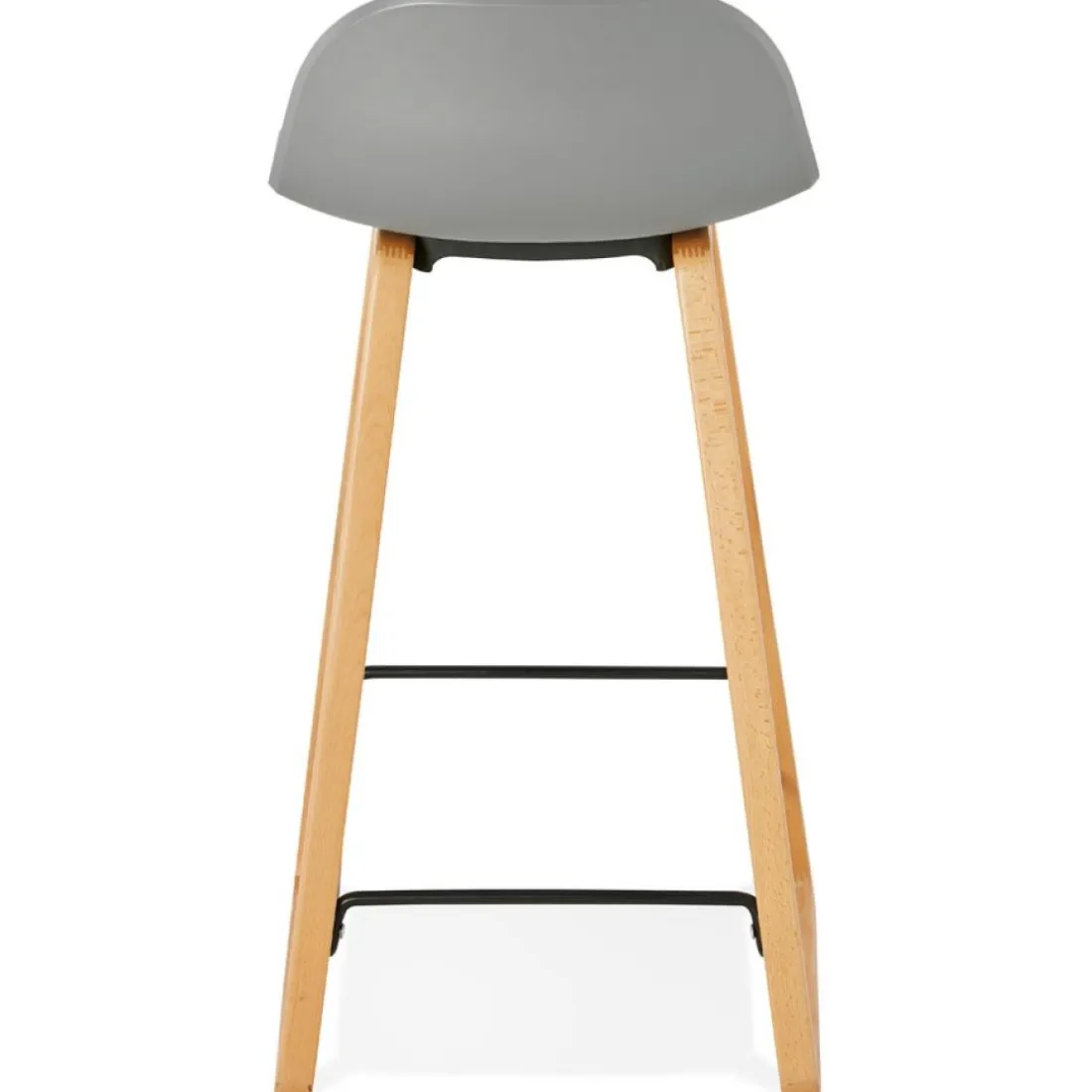 Tabouret snack mi-hauteur 'MAKI MINI' gris style scandinave