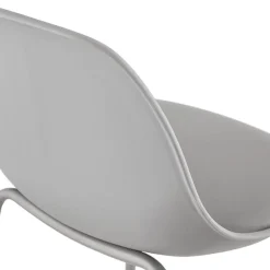 Tabouret snack mi-hauteur 'COOKIE MINI' gris style industriel