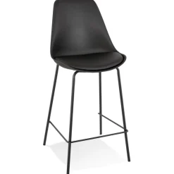 Tabouret snack mi-hauteur 'LEMON MINI' Noir