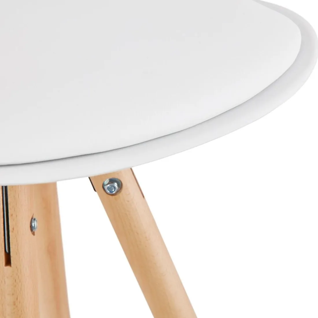 Tabouret snack mi-hauteur 'TATAMI MINI' blanc