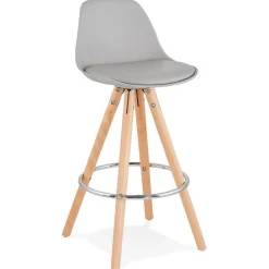 Tabouret snack mi-hauteur 'TATAMI MINI' gris