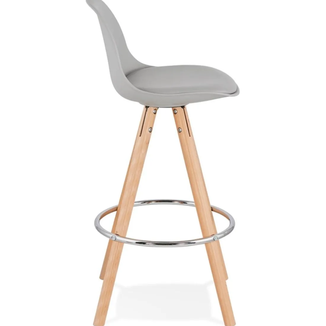 Tabouret snack mi-hauteur 'TATAMI MINI' gris